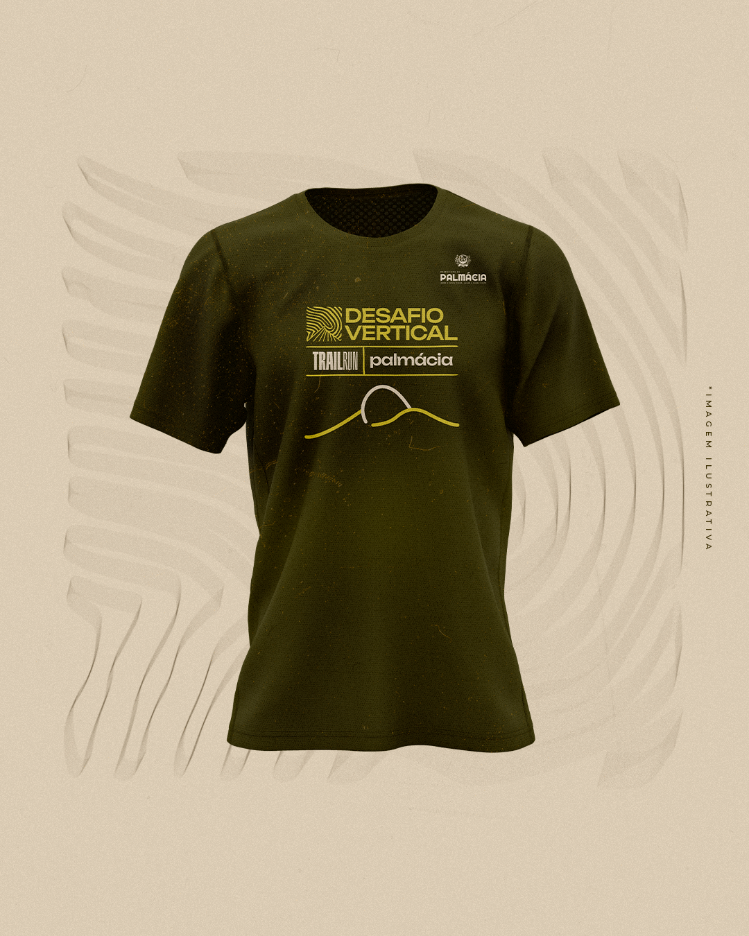 Camiseta de Poliamida Kit: Trail Run Palmácia 2025 (3ª Etapa)